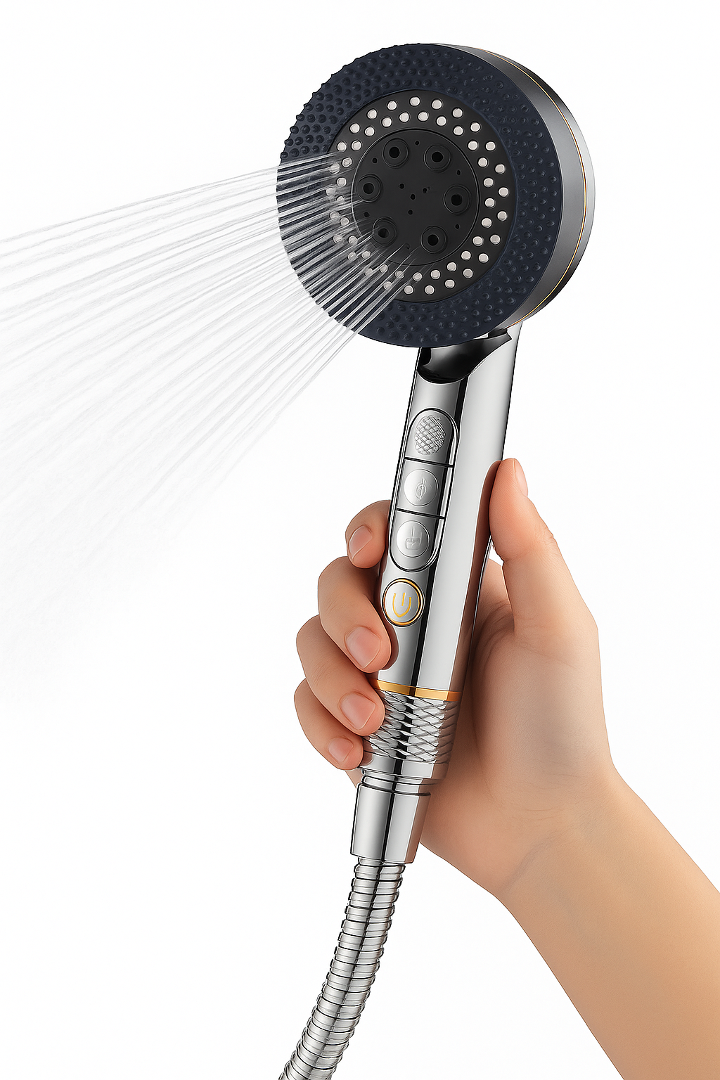 Pommeau de Douche – Filtration & Massage 4 Jets