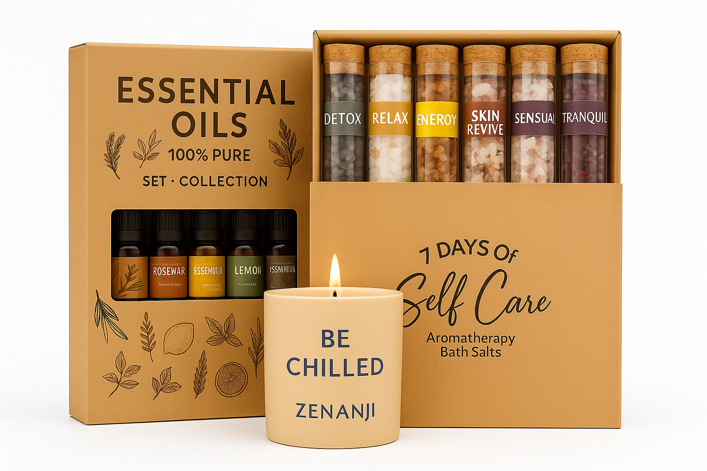 Pack Sensoriel ZenAnji – Rituel Bien-Être Complet