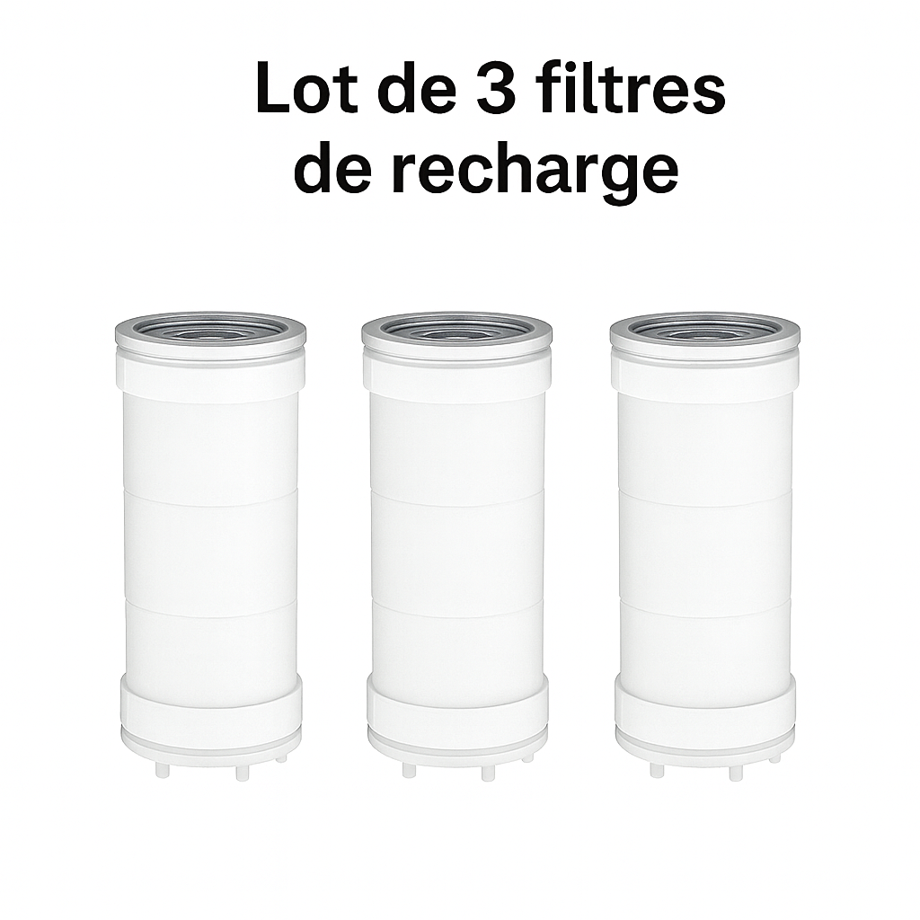 Pommeau de Douche – Filtration & Massage 4 Jets