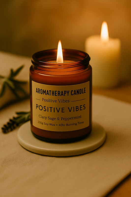 Bougie Aromathérapie – Positive Vibes