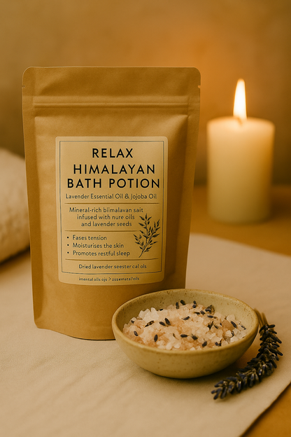 Rituel de bain apaisant – Lavande &amp; huiles végétales