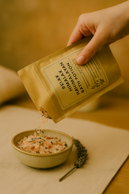 Rituel de bain apaisant – Lavande &amp; huiles végétales