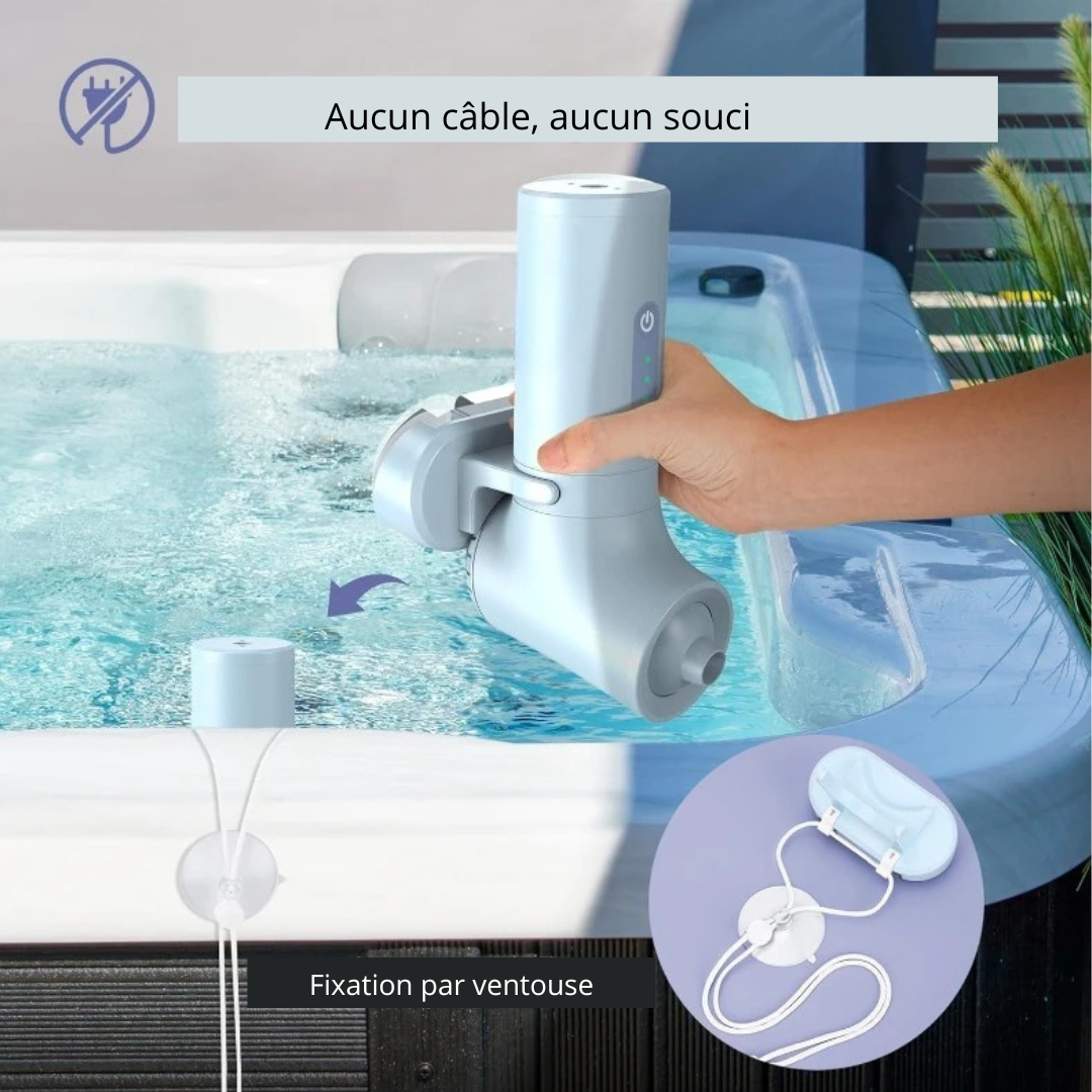 Bath Jet Spa — Détente et massage à bulles sans fil