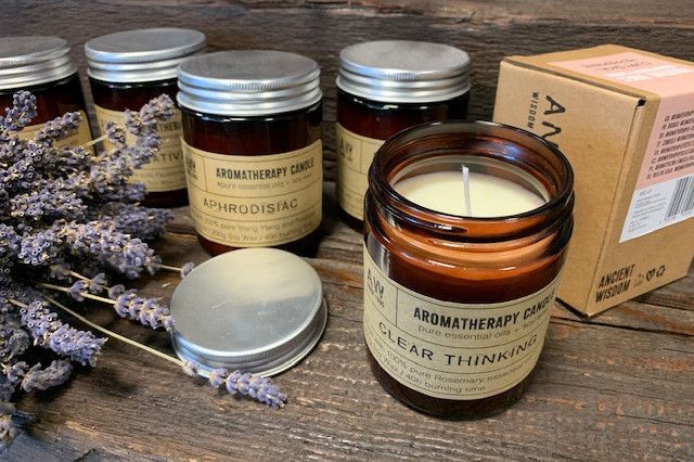 Bougie d’Aromathérapie – Clear Thinking