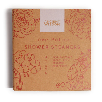 Galets de douche aromathérapie – Relaxation & Équilibre | 4×50 g