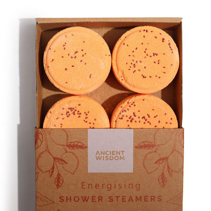Galets de douche aromathérapie – Reconnexion & Équilibre | 4×50 g