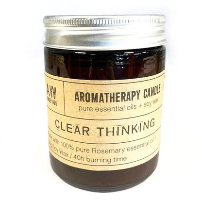 Bougie d’Aromathérapie – Clear Thinking