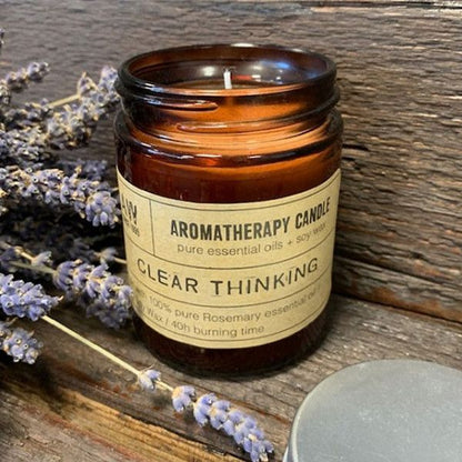 Bougie d’Aromathérapie – Clear Thinking